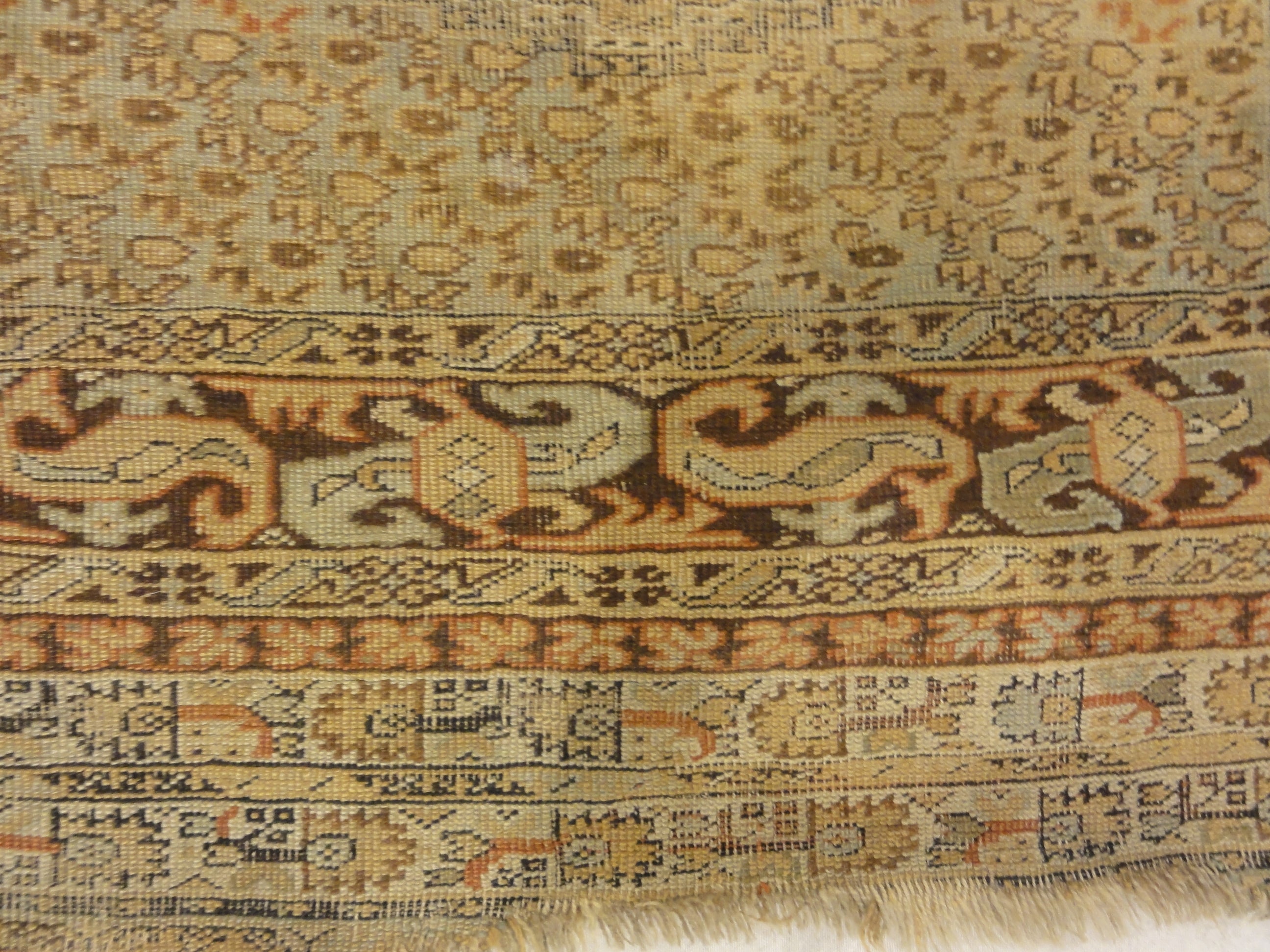 Circa 1700 Antique Kircehir Classic Turkish Rug 30133