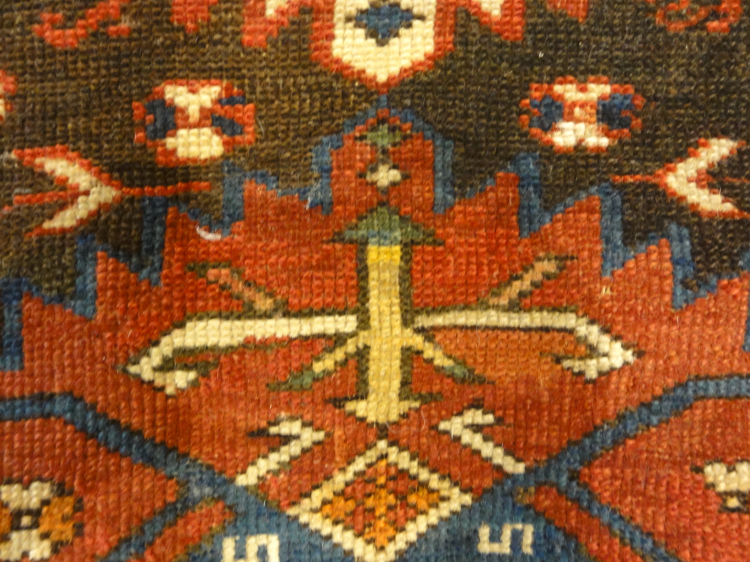 Antique Shirvan Rug Circa 1880 30539