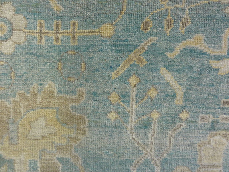 Finest Sari silk ziegler Rug 28541