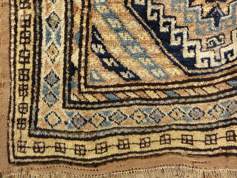 35062 Antique Kurdish Rug