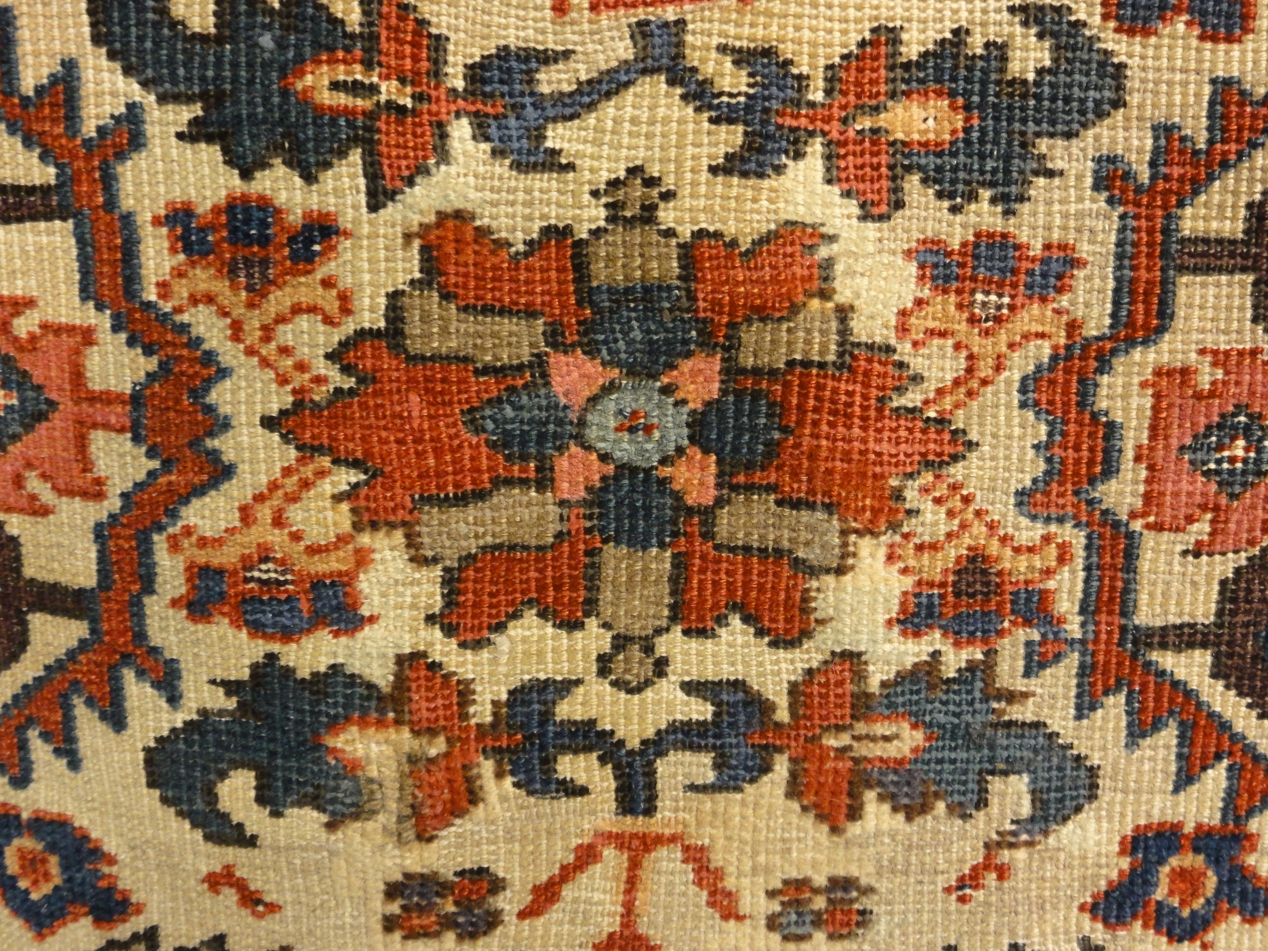 36002 Antique Ziegler Sultanabad Rug