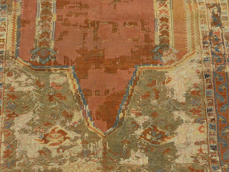 17th Century Ghiordes prayer ( Transylvanian ) 31723