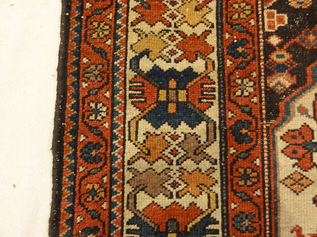 Rare Bakhtiari Rug Woven by Armenians feat. Cypress and Weeping Willow Trees 30657