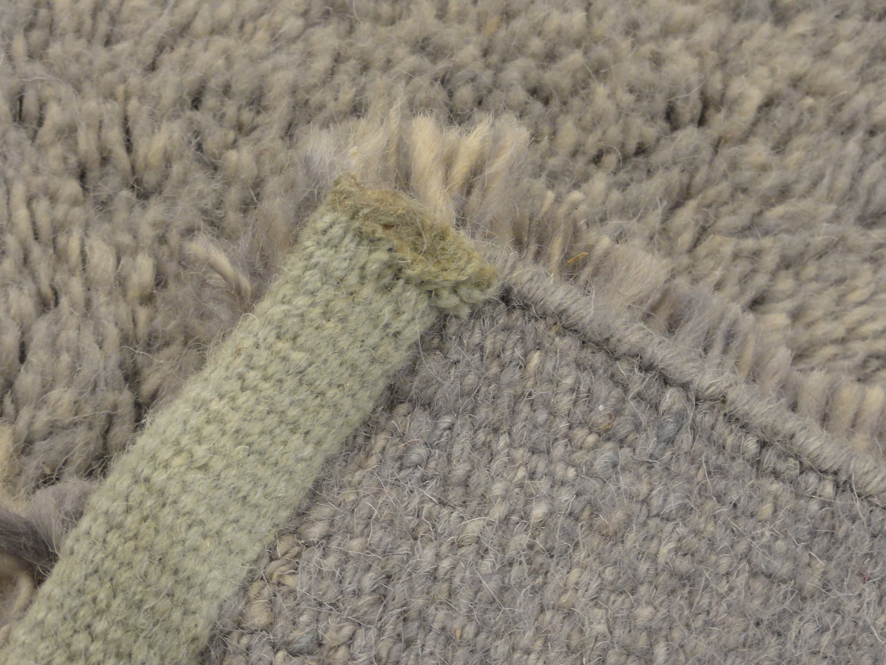 32844 Blue/Grey Moroccan Rug