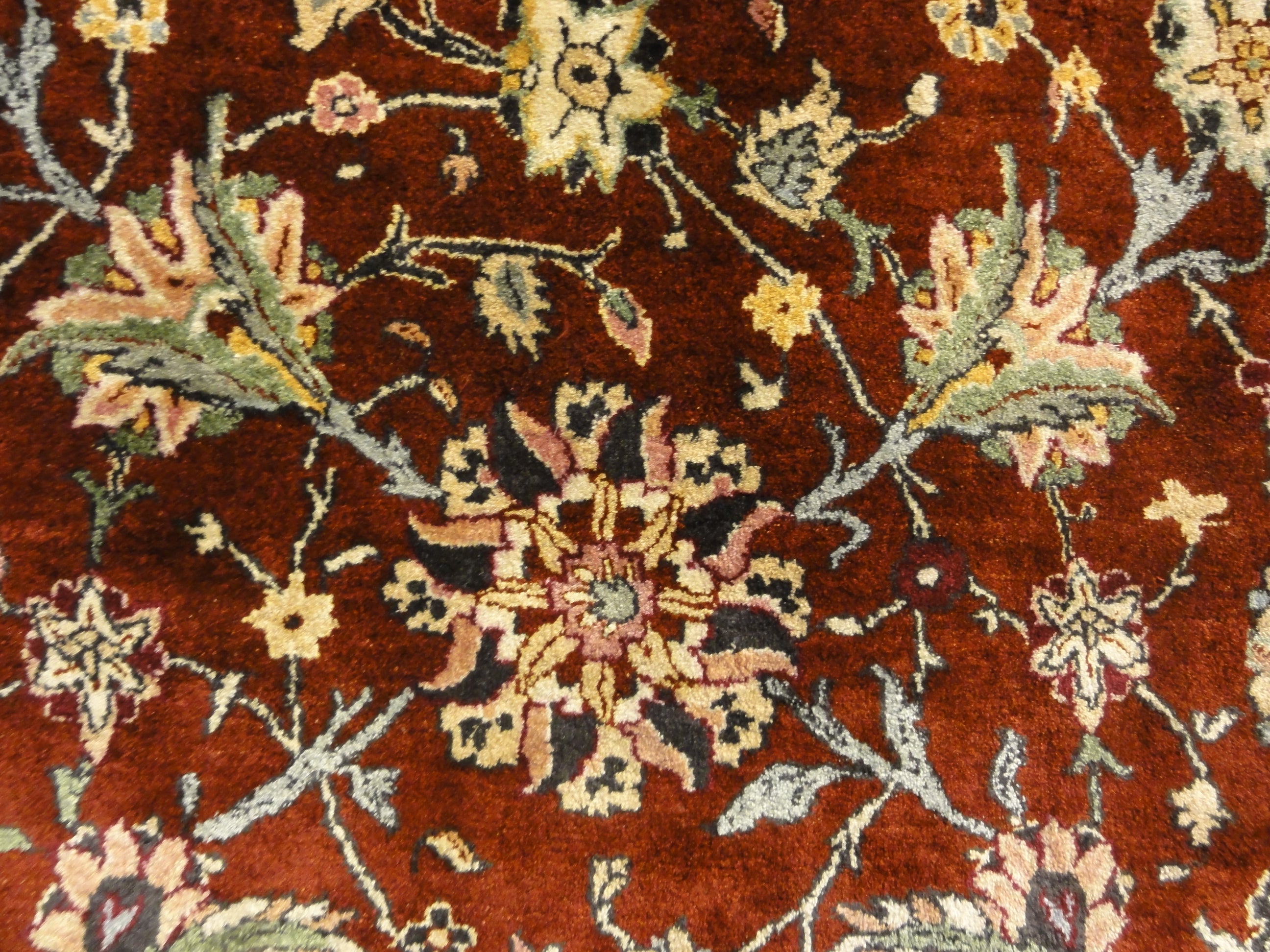 Finest Silk Mughal Rug 43763