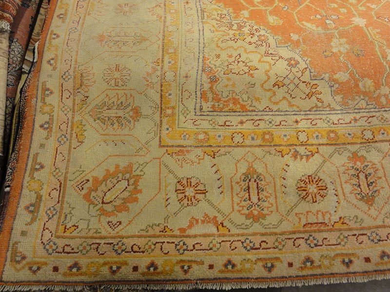 43694 Antique Turkish Oushak