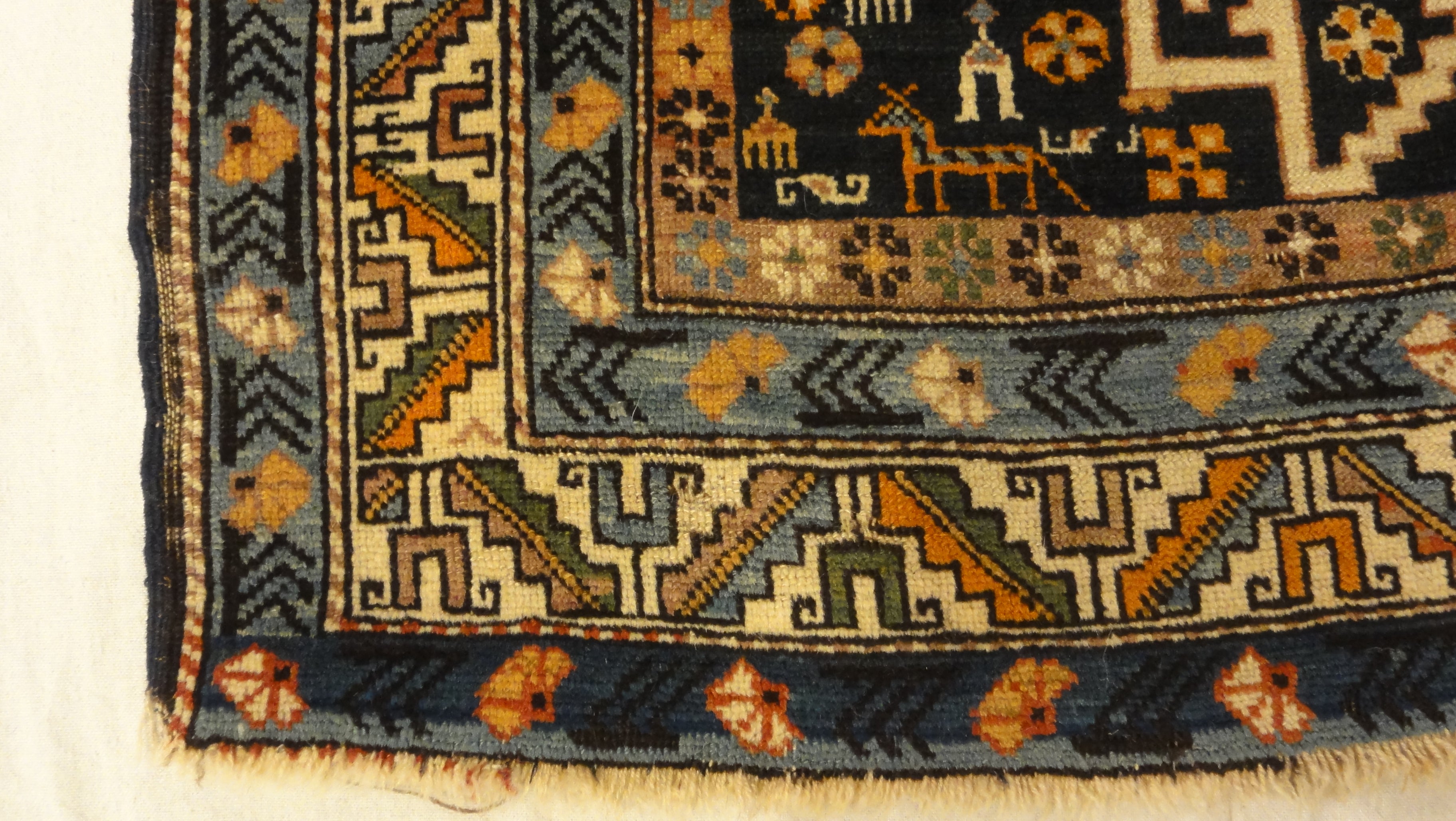 34592 Antique Shirvan Rug