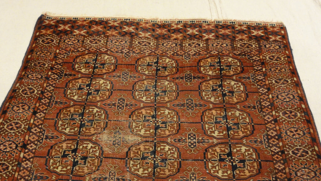 Antique Turkoman Rug 34598
