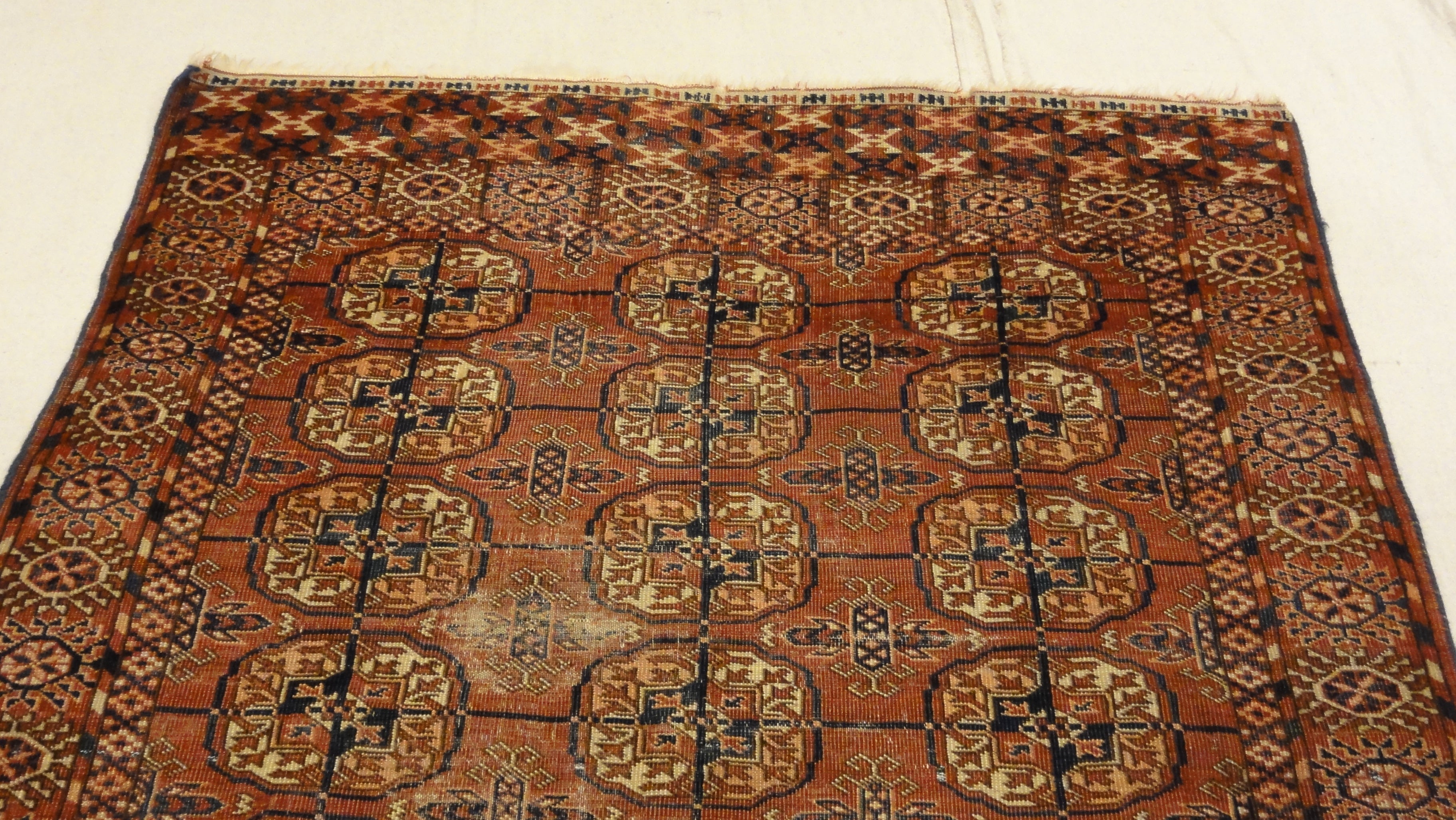 Antique Turkoman Rug 34598