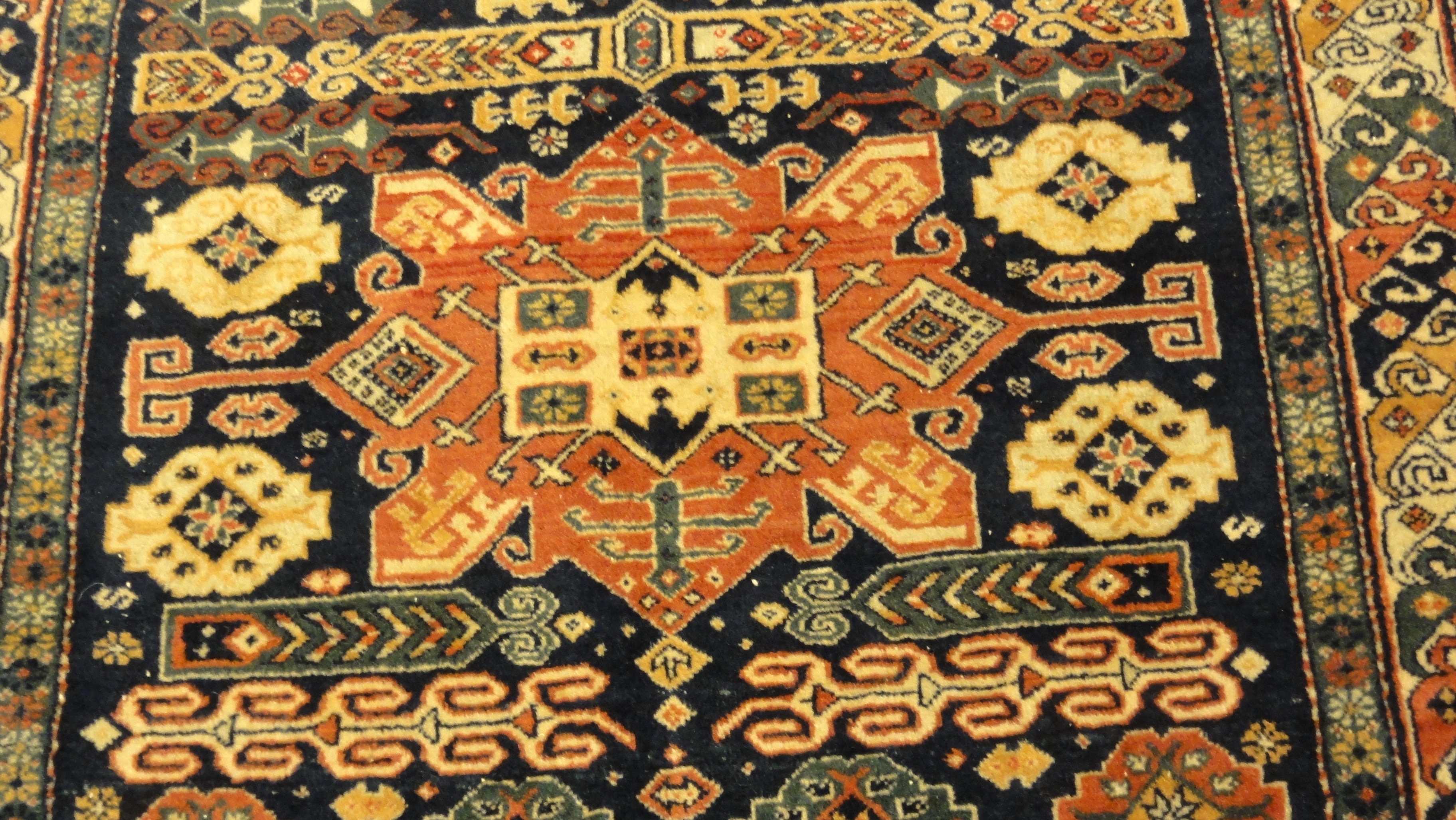 34563 Antique Shirvan Rug