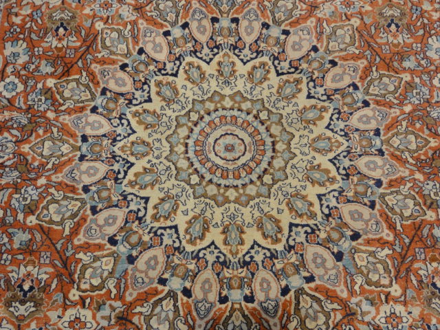 33646 Vintage Kashmiri Rug