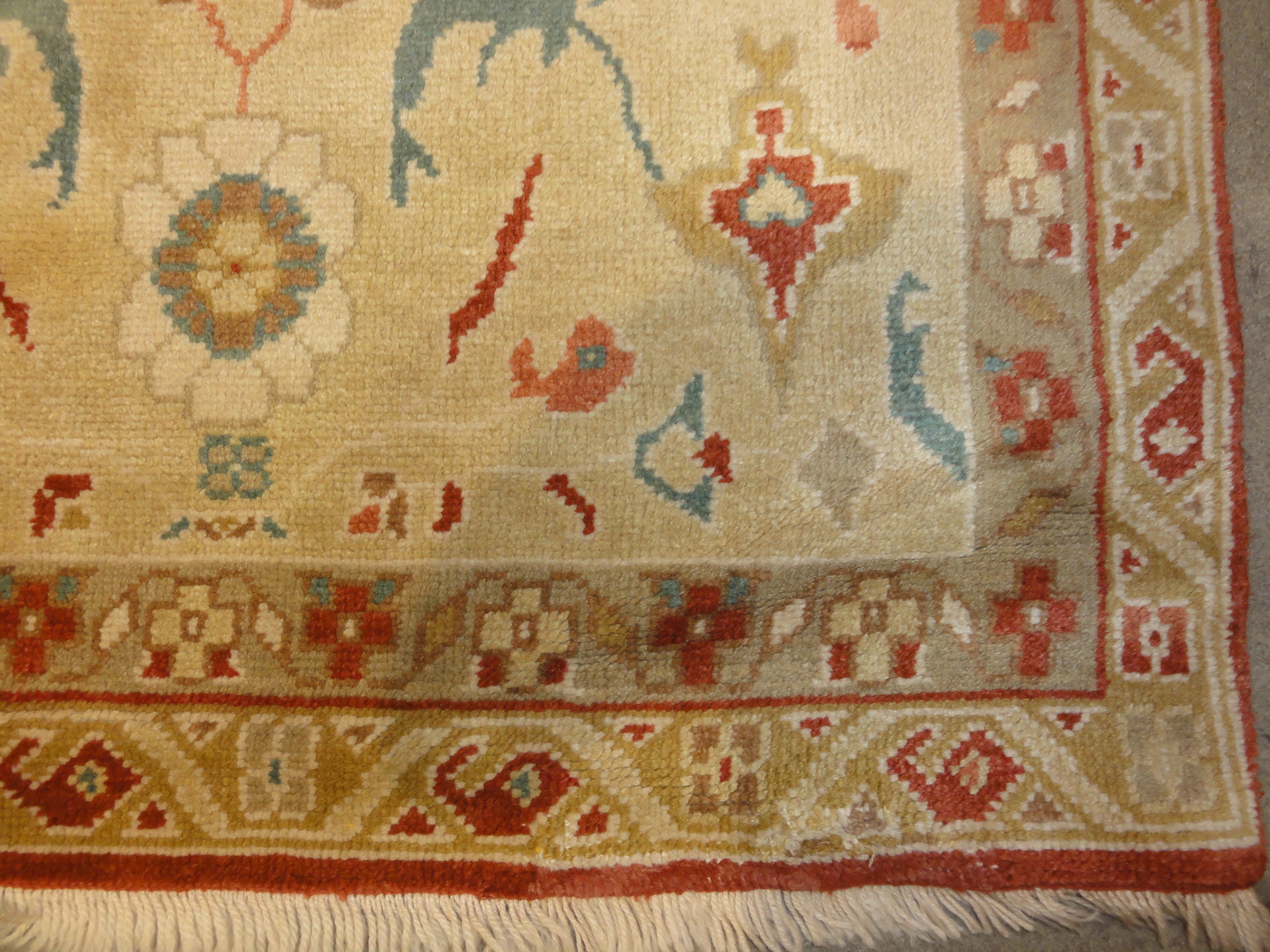 33668 Vintage Oushak Angora