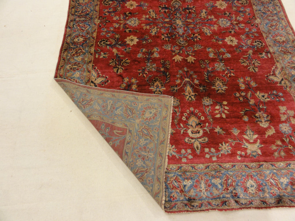 Antique Finest Silk Persian Kashan ca.1890 30044