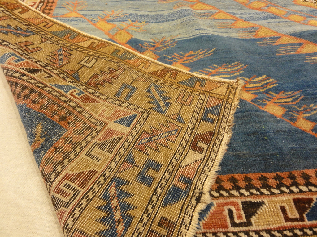 Unique antique Caucasian Shirvan Prayer Rug 30251