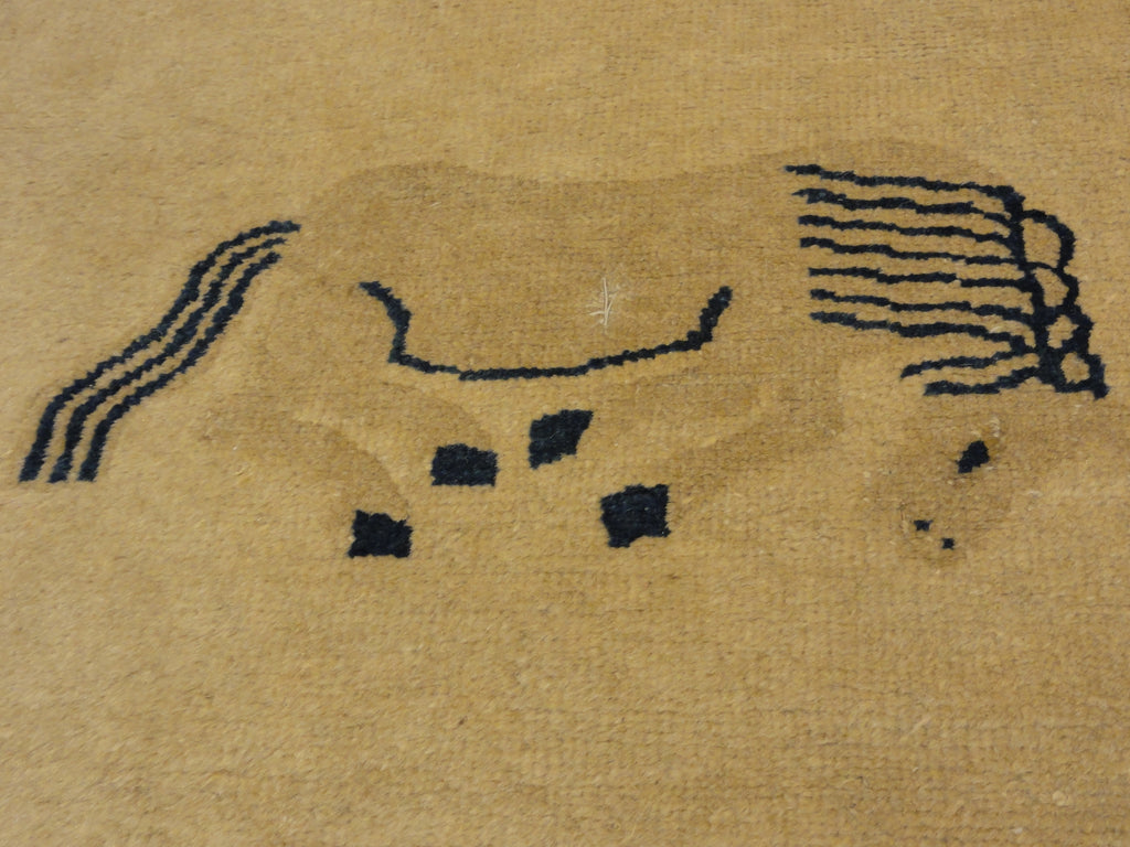 Antique Seven Horses Emperor’s Rug 30533