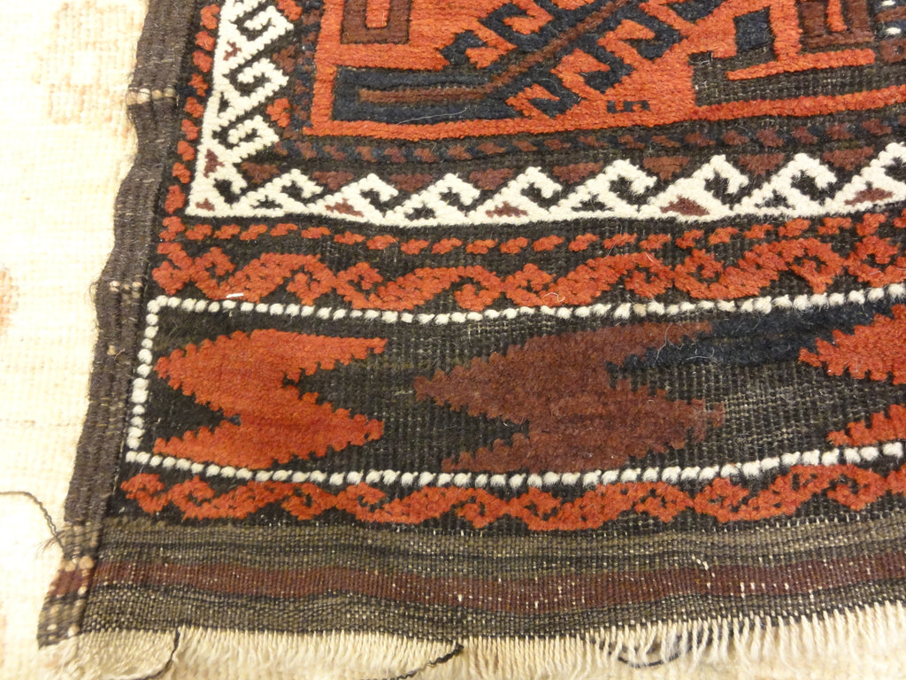 30499 Antique Original Afghani Beluch Circa 1900