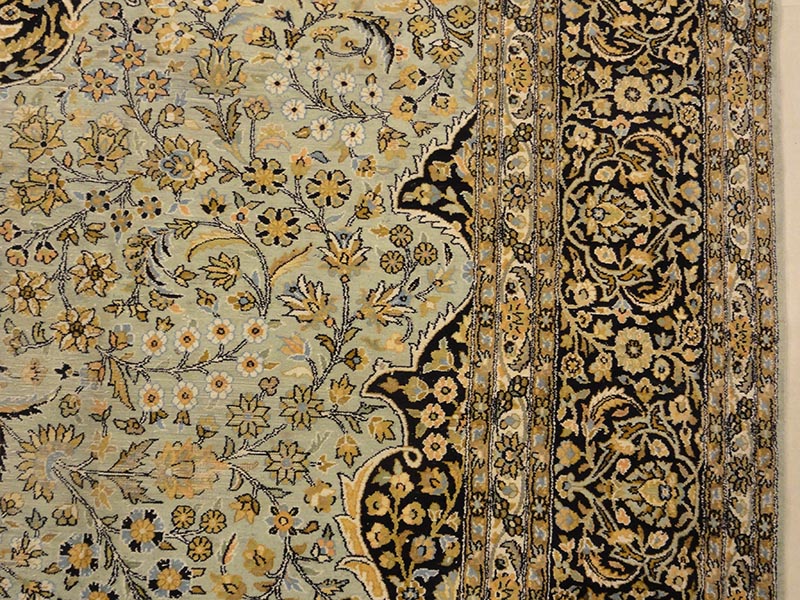 Vintage Silk Rug 32653