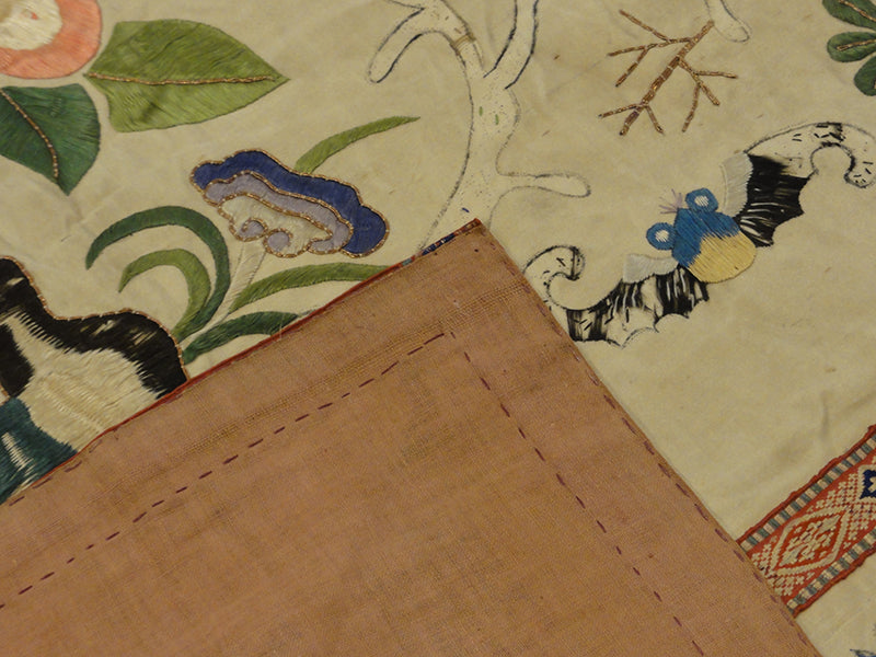 Rare Chinese Silk Textile 31750