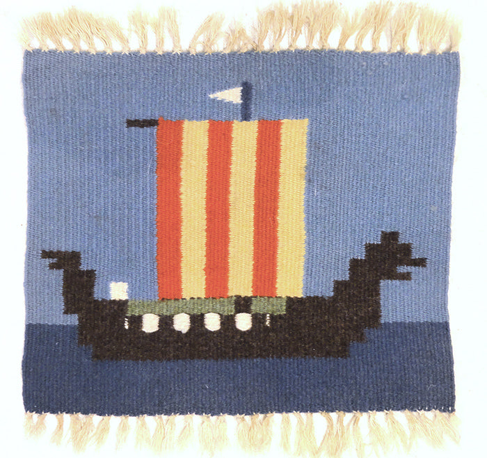 Small Ship Swedish Textile | Rugs & More| Santa Barbara Design Center 33168