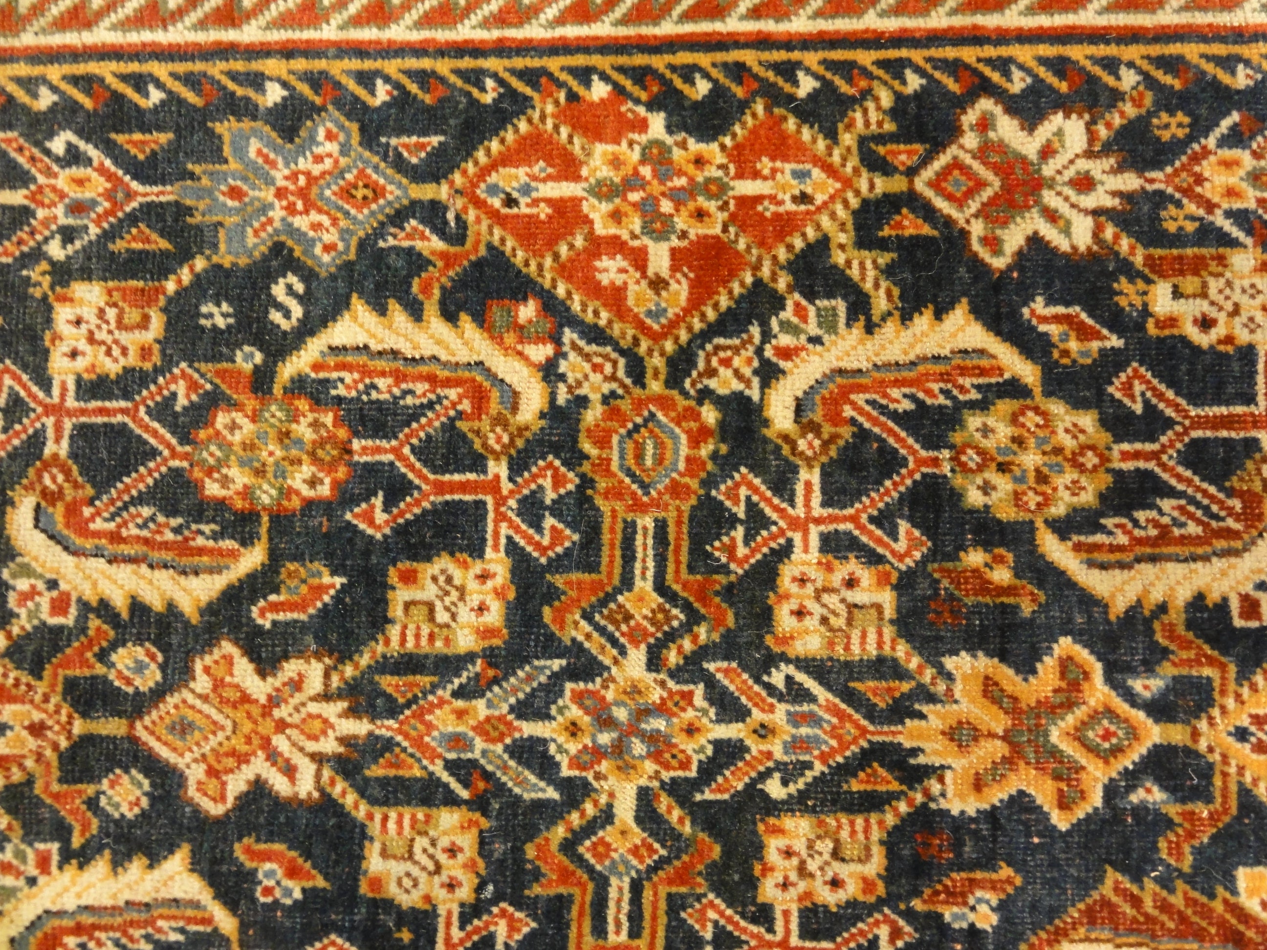 Fine Antique Qashqai Kashkuli Rug 30700