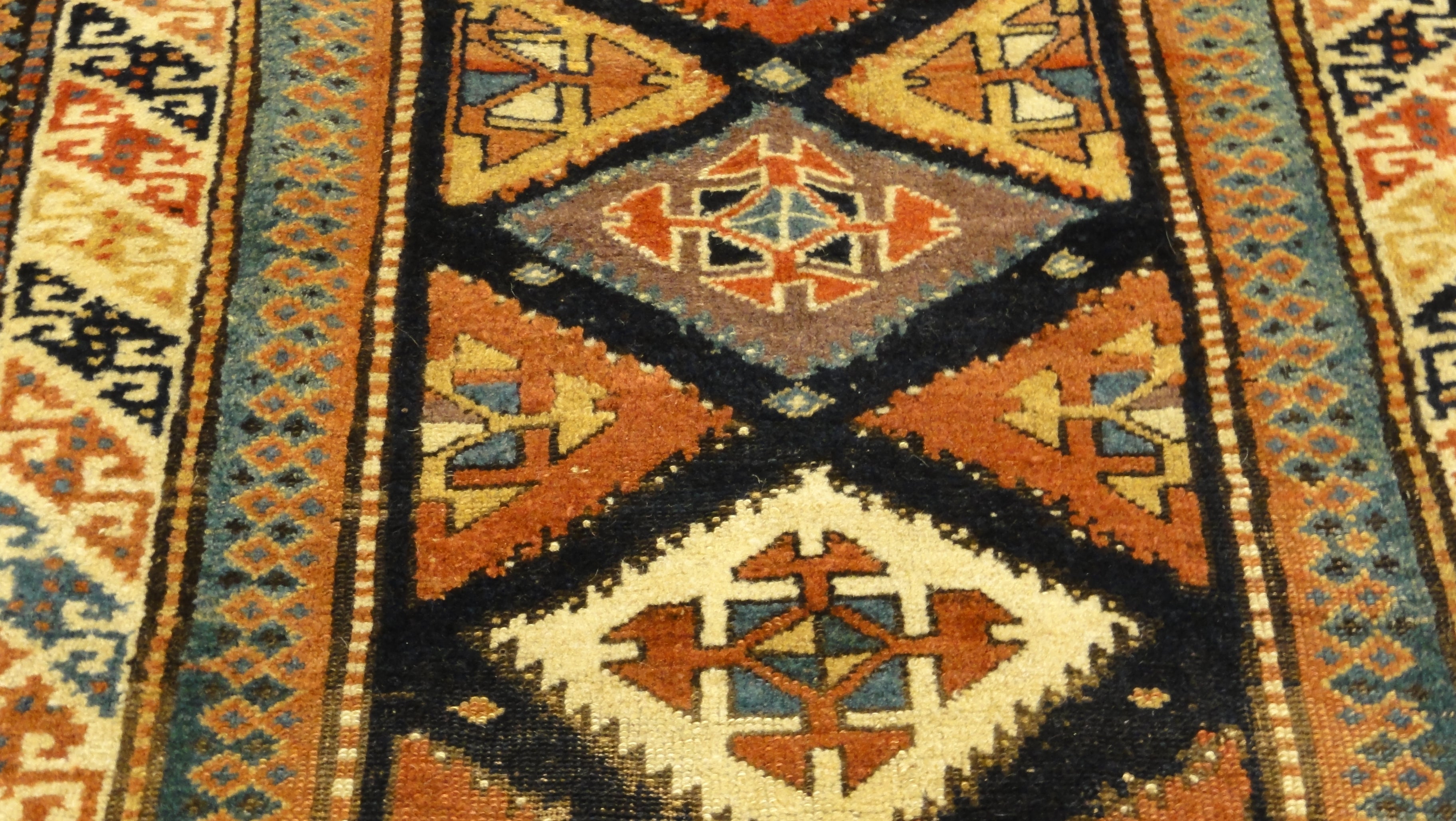 Antique Kurdish Rug 34607