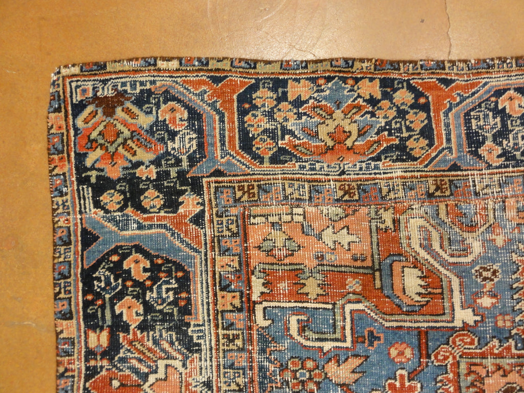 34973 Antique Heriz Rug