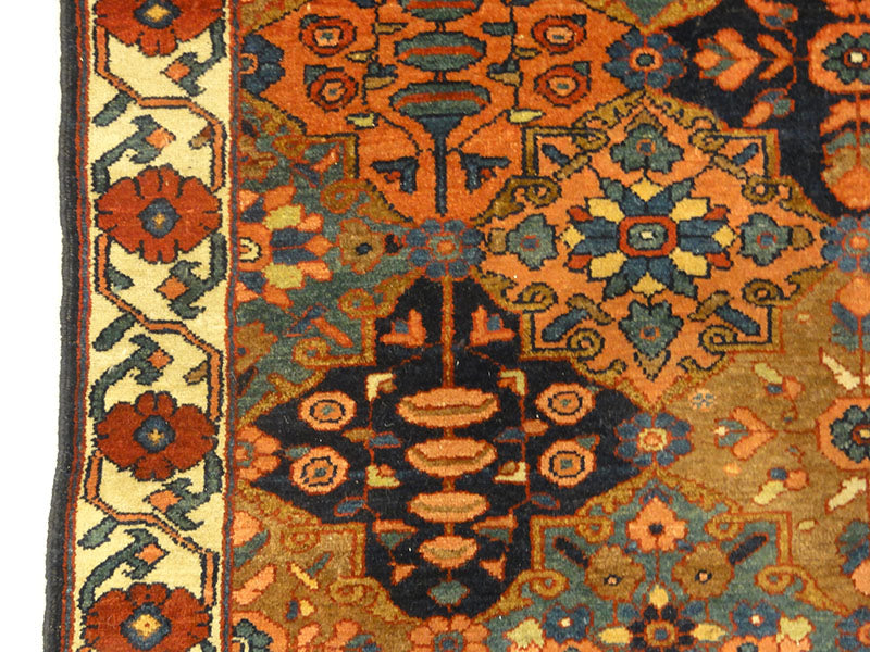 Fine Antique Bakhtiari Rug-Rugs & More-Santa Barbara Design Center