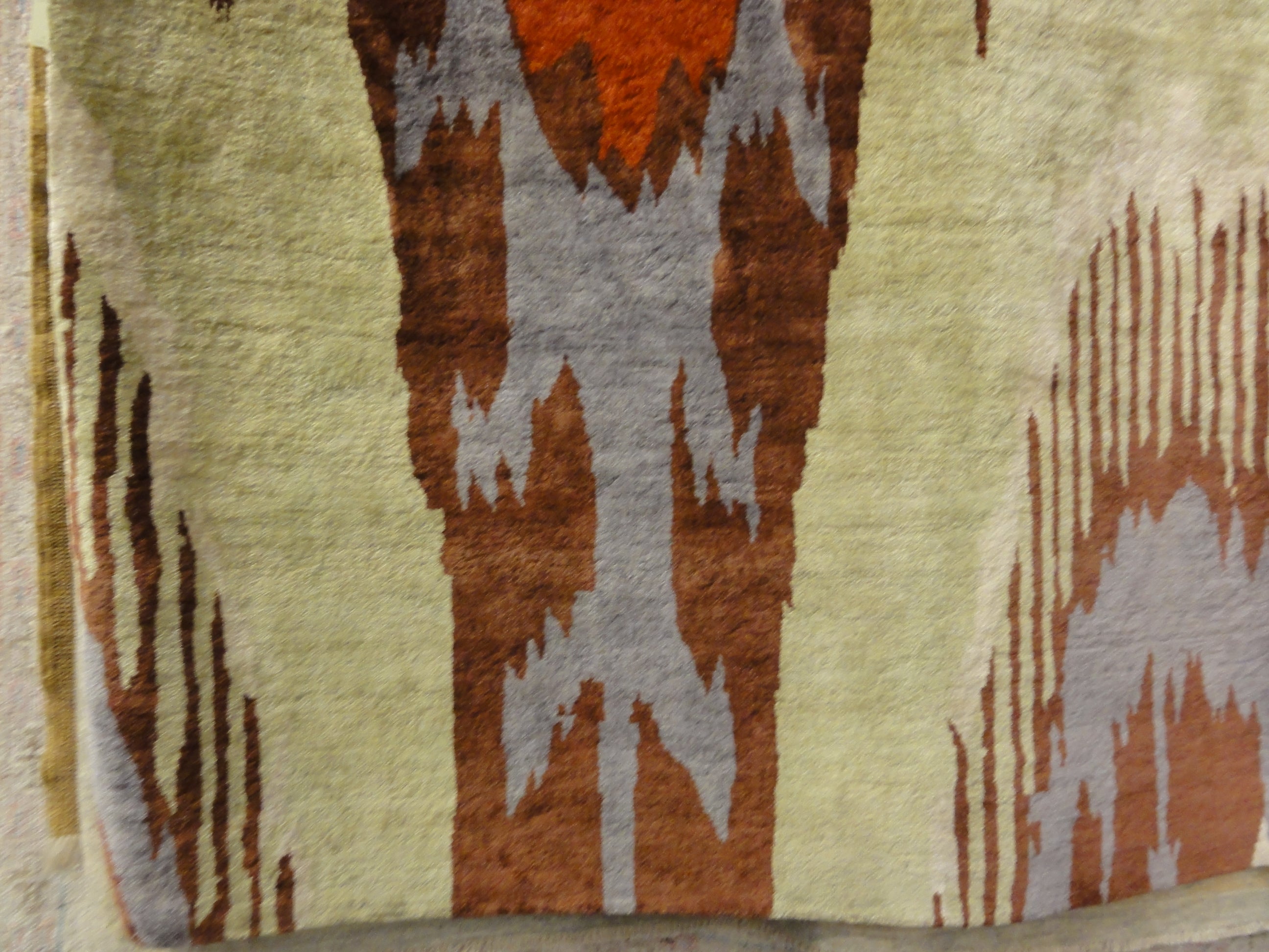 43785 Finest Silk Ikat Rug
