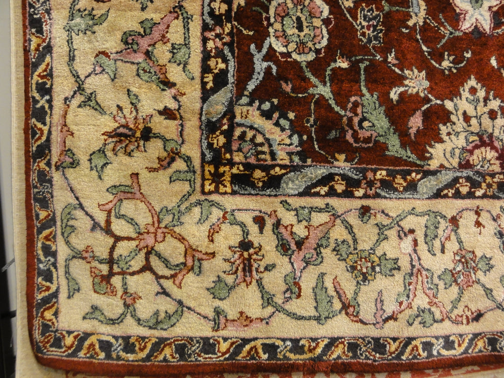 Finest Silk Mughal Rug 43763