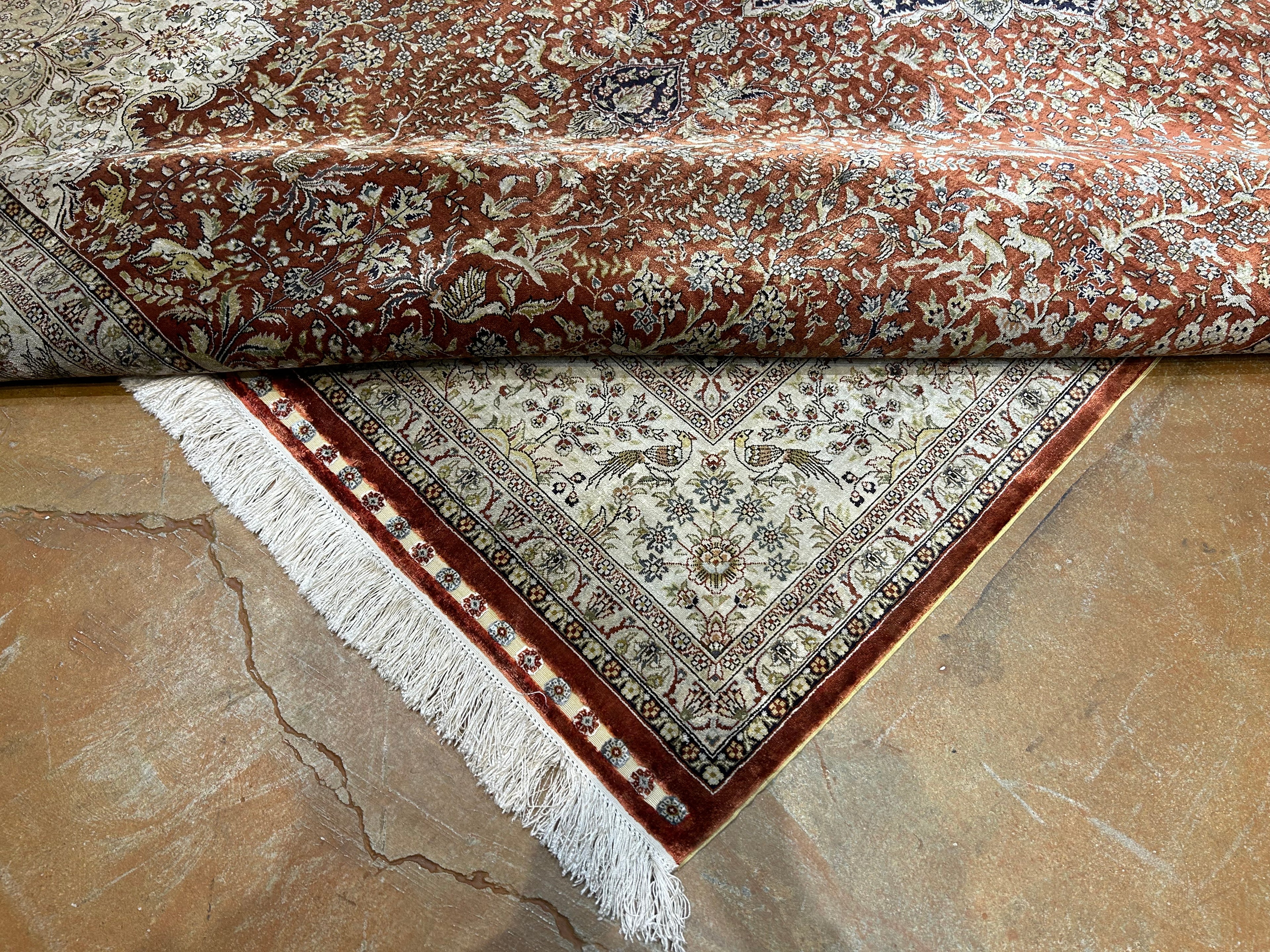 Vintage Silk Hereke 24366