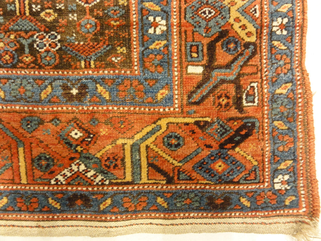Antique West Persian Kurdish Rug circa 1875 35103