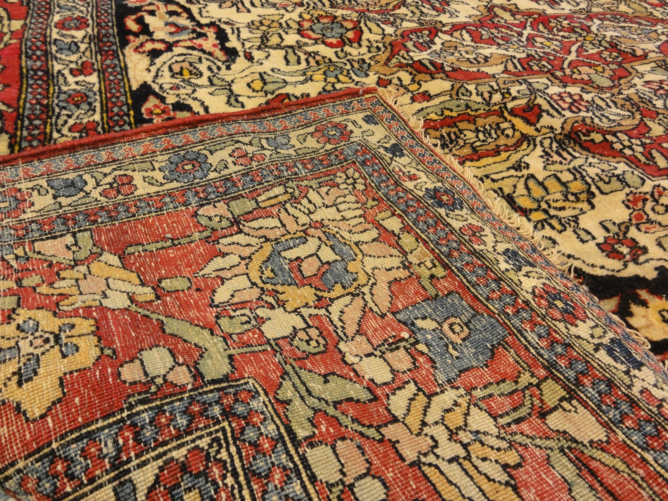 Antique Kerman Rug Circa 1890 36243