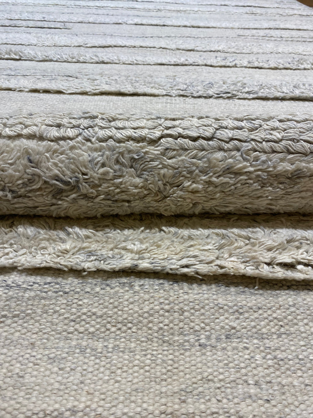Close-up image of the Ziegler &#038; Co Montecito Vibe Runner's woven texture, highlighting its intricate craft and soft material.
