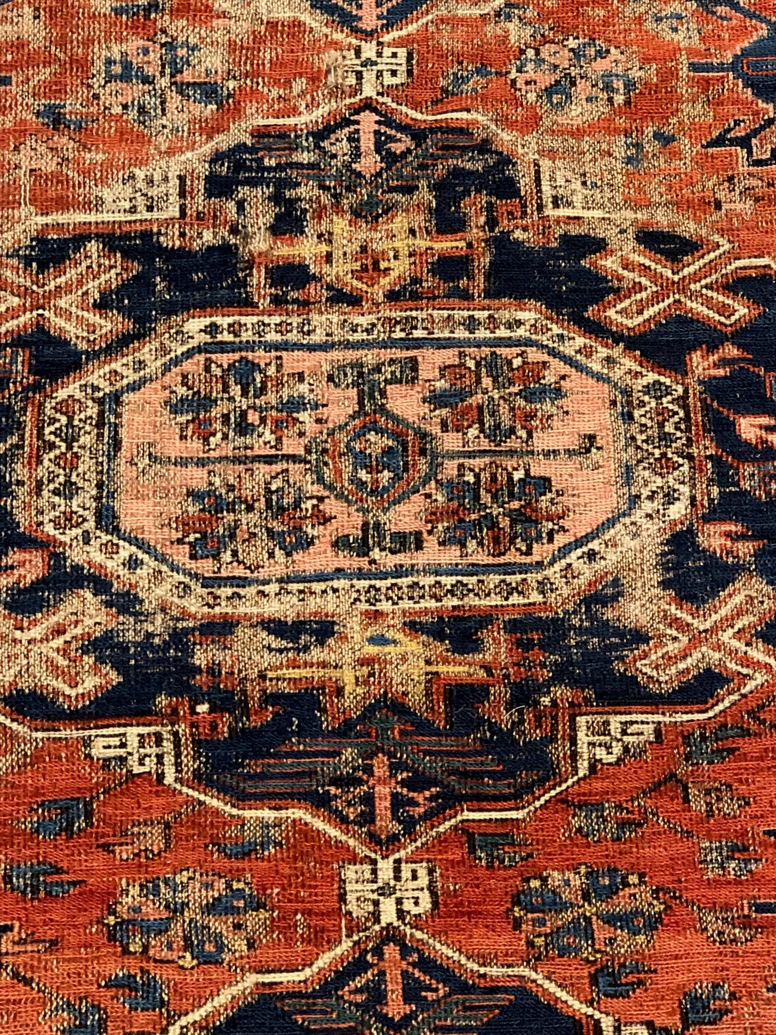Antique Kuba Soumak Caucasian Rug 38229