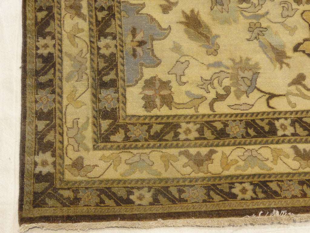 Antique Larestan Ivory Rug 30465