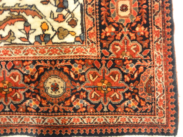 Fine Antique Persian Farahan Kork Wool 30110