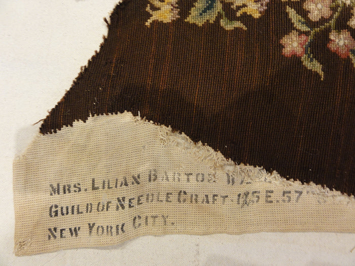 Needlepoint Chair Covering | Rugs & More| Santa Barbara Design Center