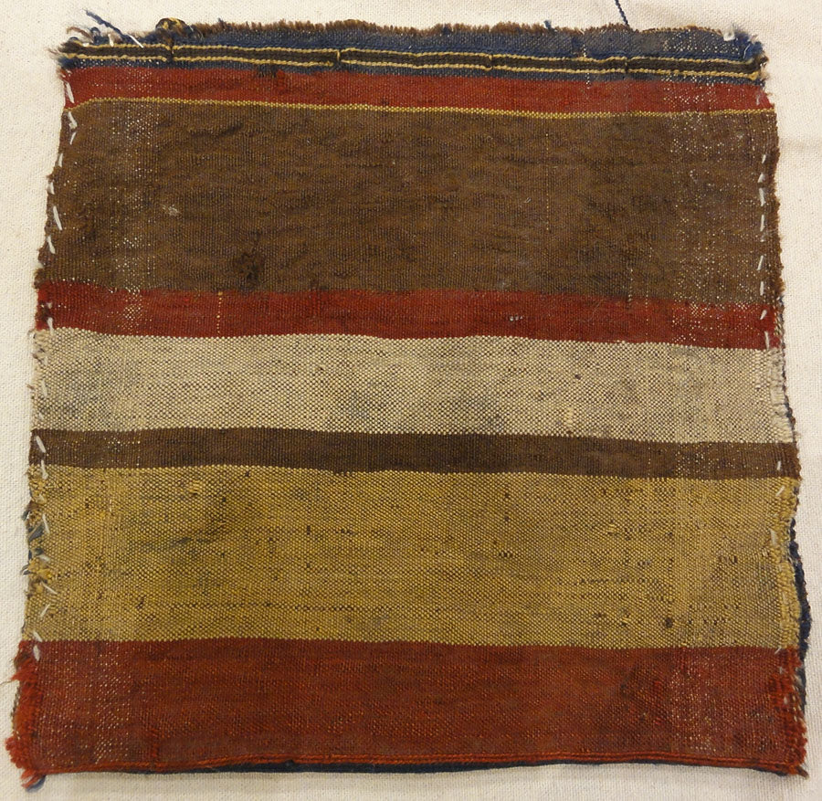 Fine Caucasian Soumak Kelim Chanteh Bag. A piece of antique woven carpet art sold by Santa Barbara Design Center, Rugs and More in Santa Barbara, California