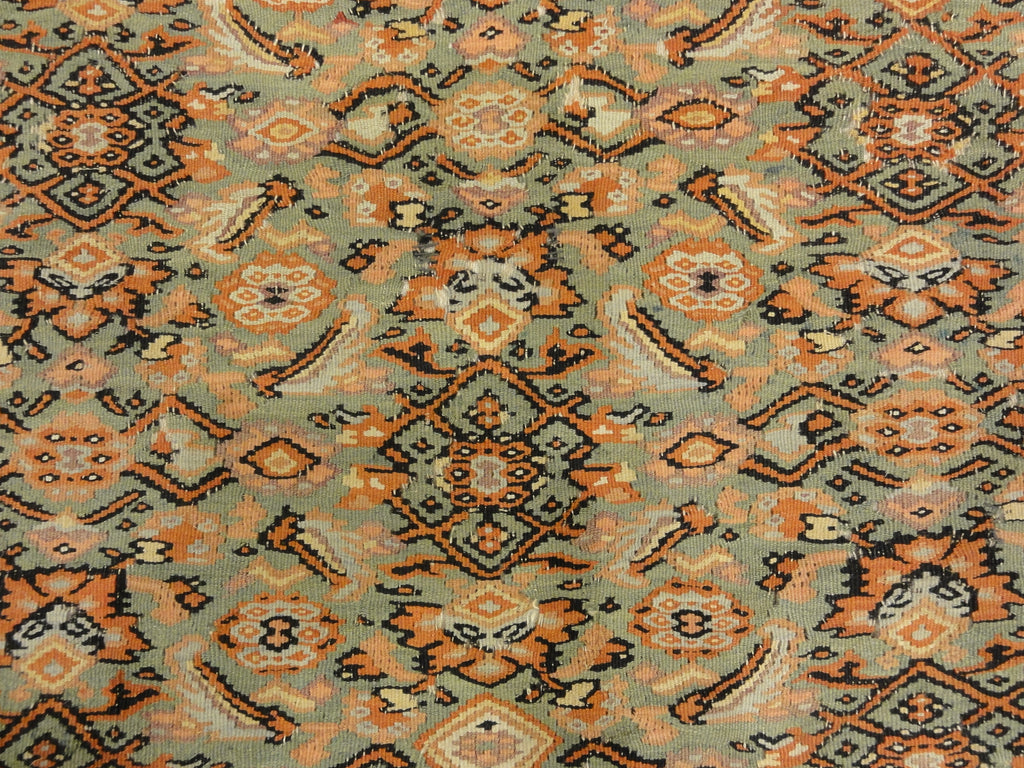 Antique early 19th Century Persian Senneh Kilim , the oldest senneh kelim we encountered 30121
