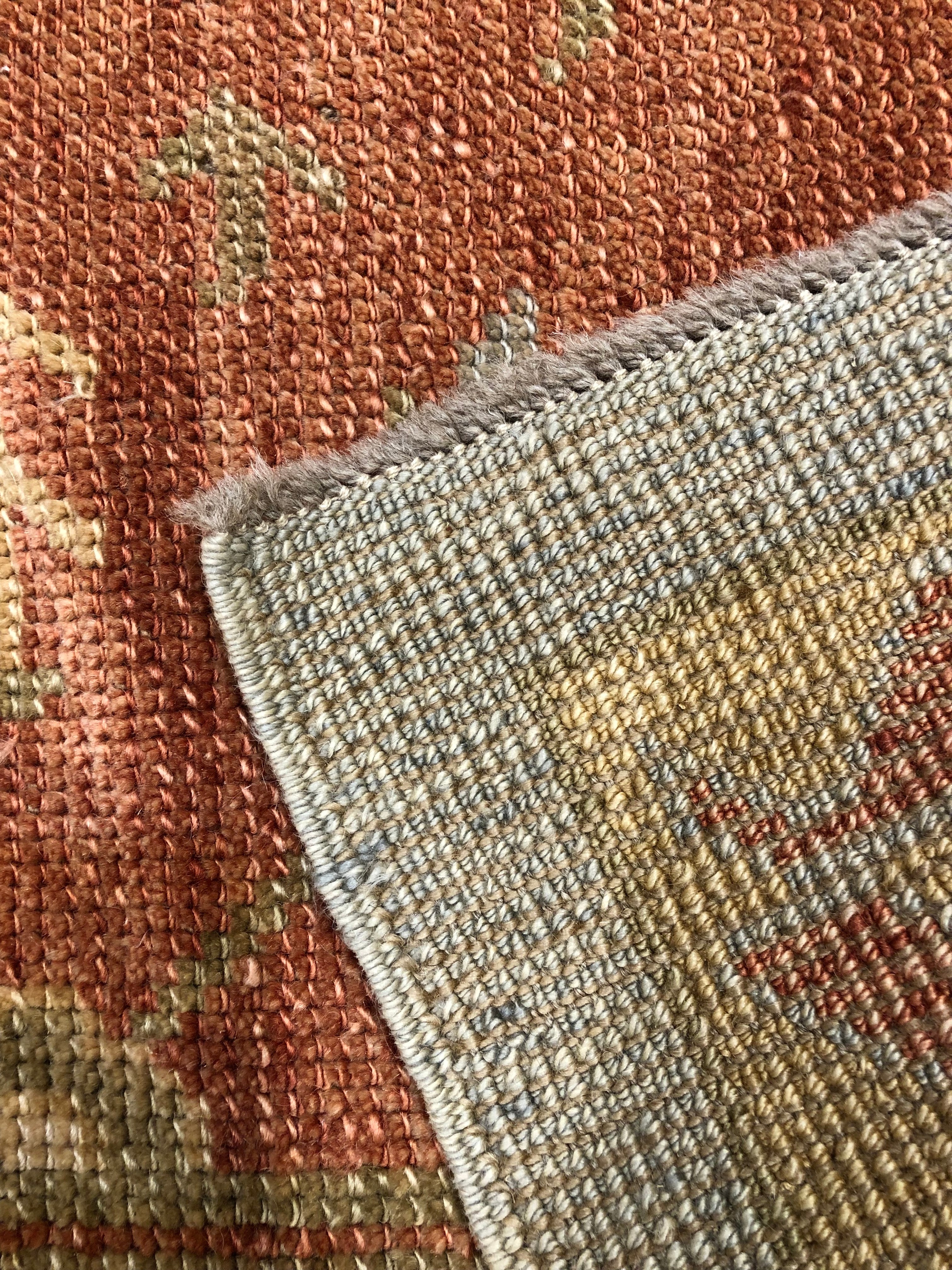 Vintage Organic Turkish Oushak 37302