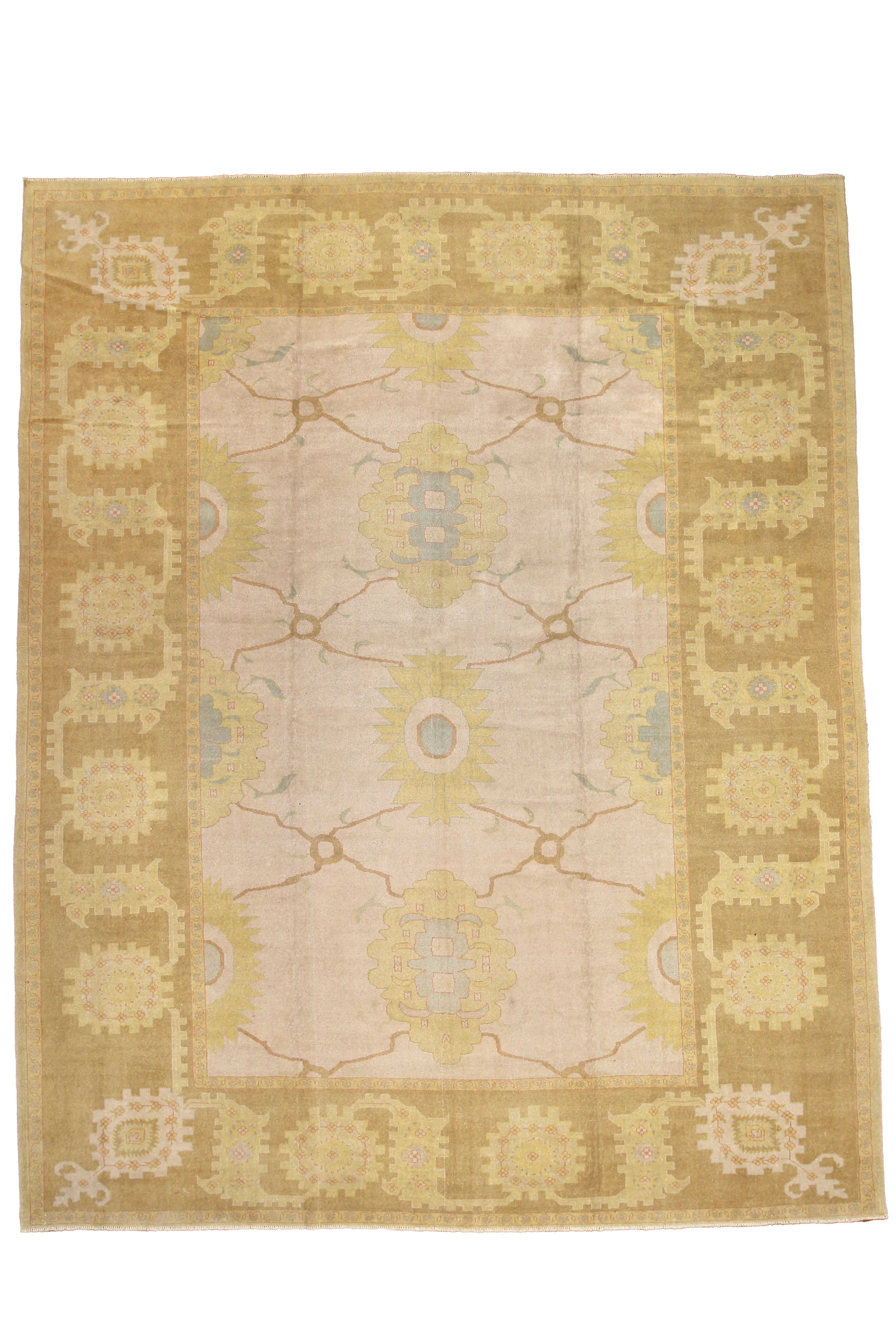 Vintage Turkish Oushak 34121