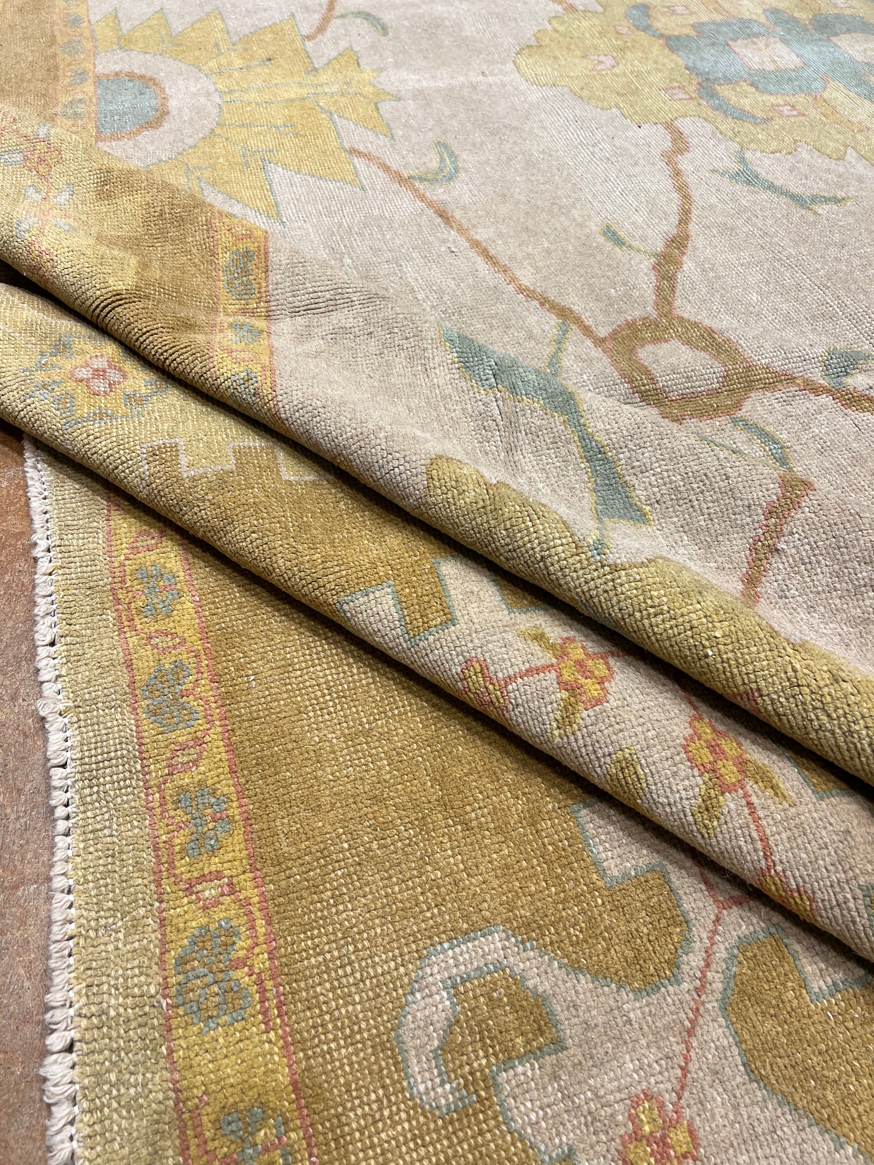 Vintage Turkish Oushak 34121