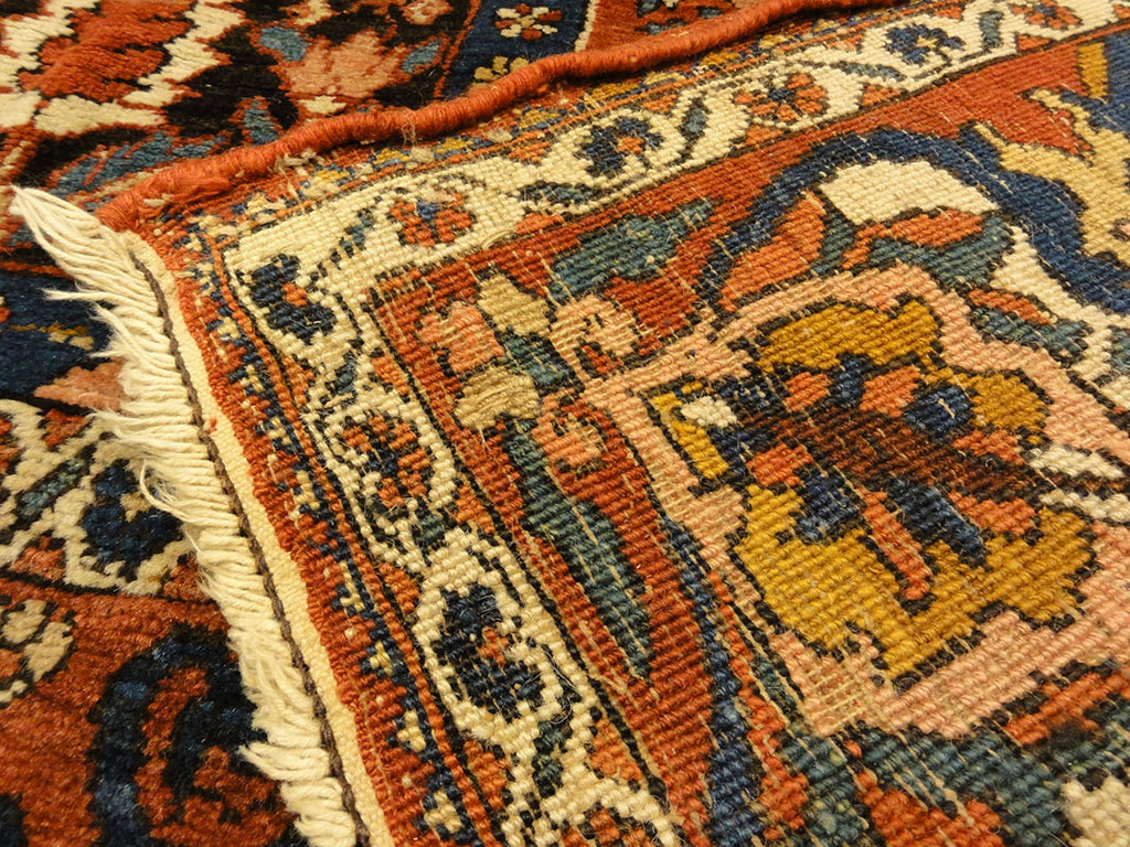 Antique Bakhtiari Garden of Paradise Rug representing the gardens of kings. Sold by Santa Barbara Design Center, Rugs and More in Santa Barbara, California.