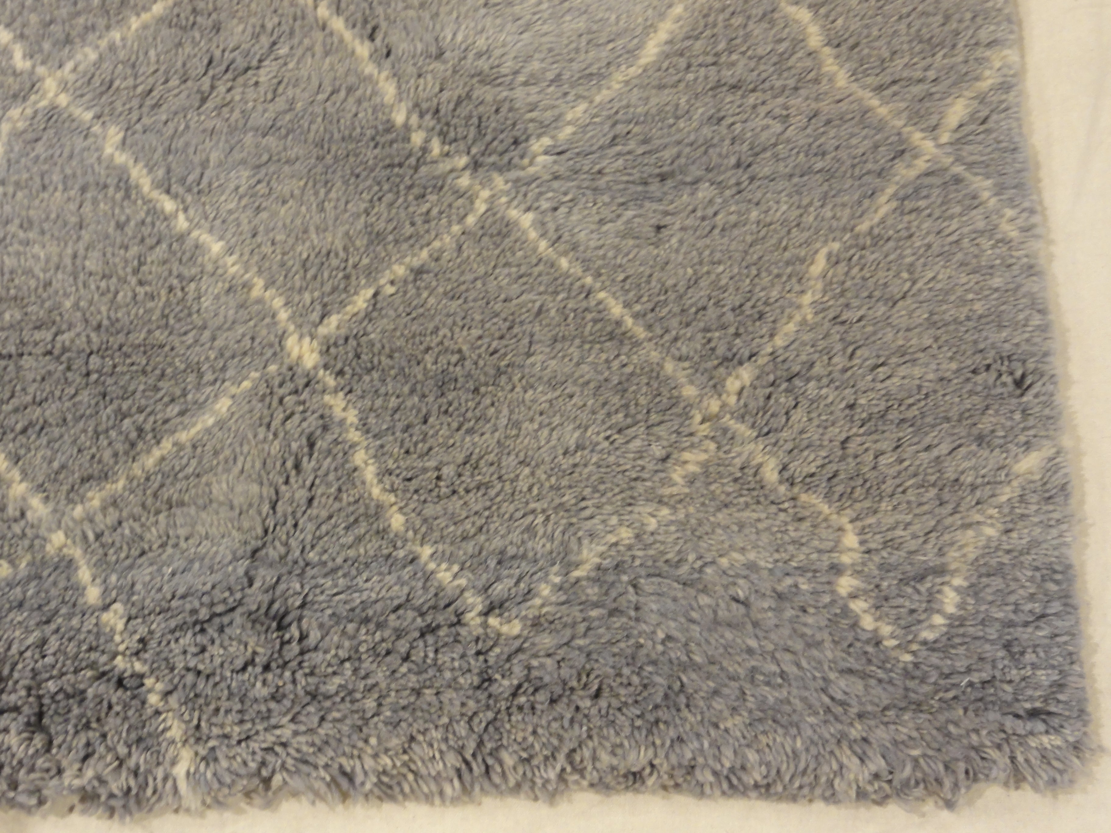 32844 Blue/Grey Moroccan Rug