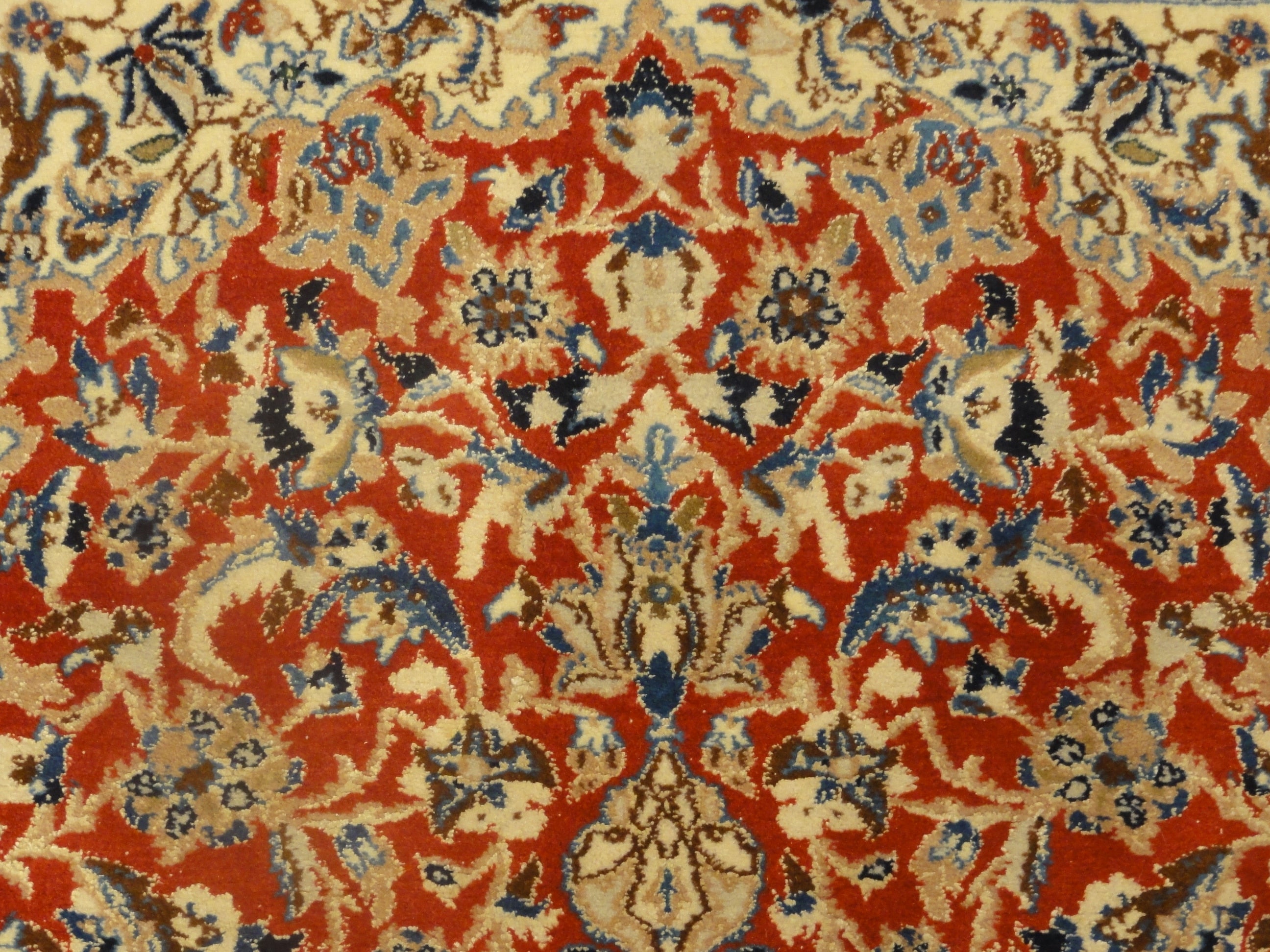 Vintage Persian Nain 33441