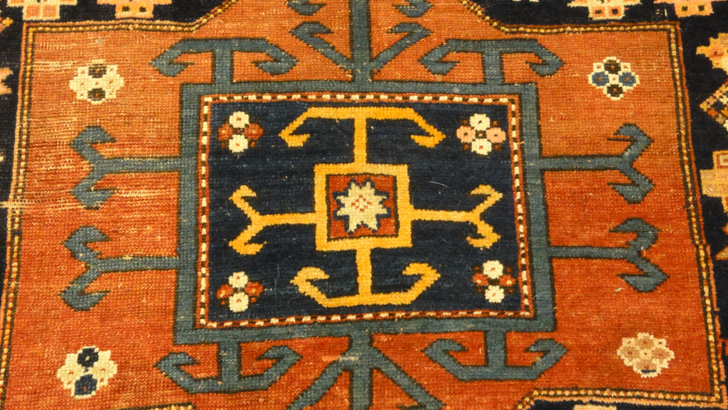 34560 Antique Kazak Rug
