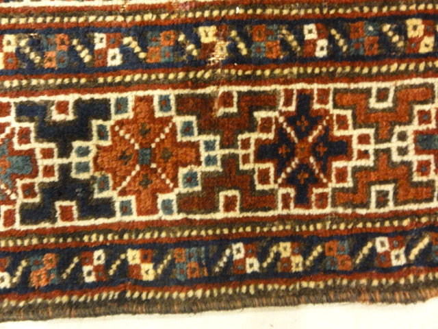 Antique Kahmseh Chicken Rug 30072