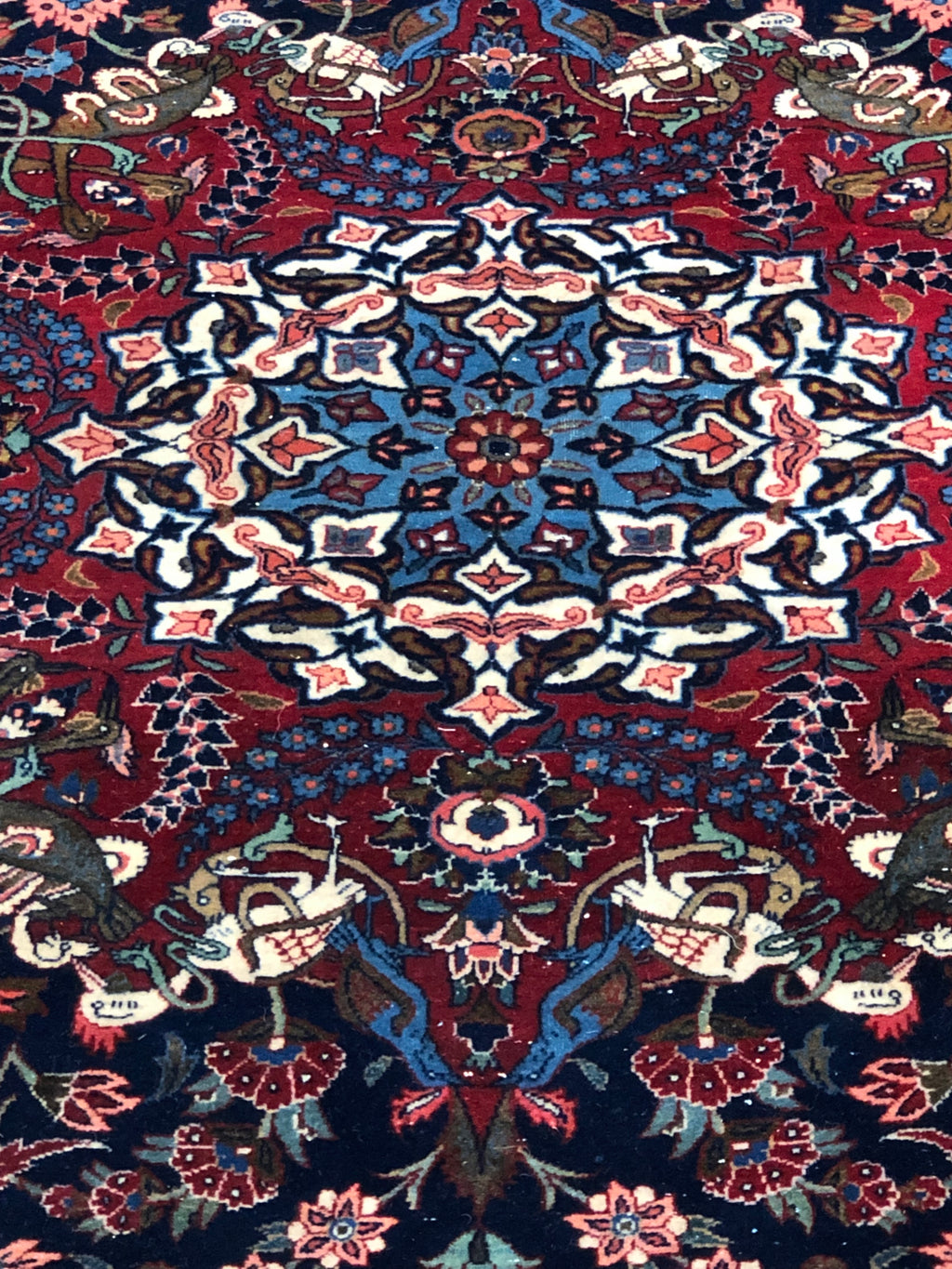 Rare Antique Dabir Kashan 38008