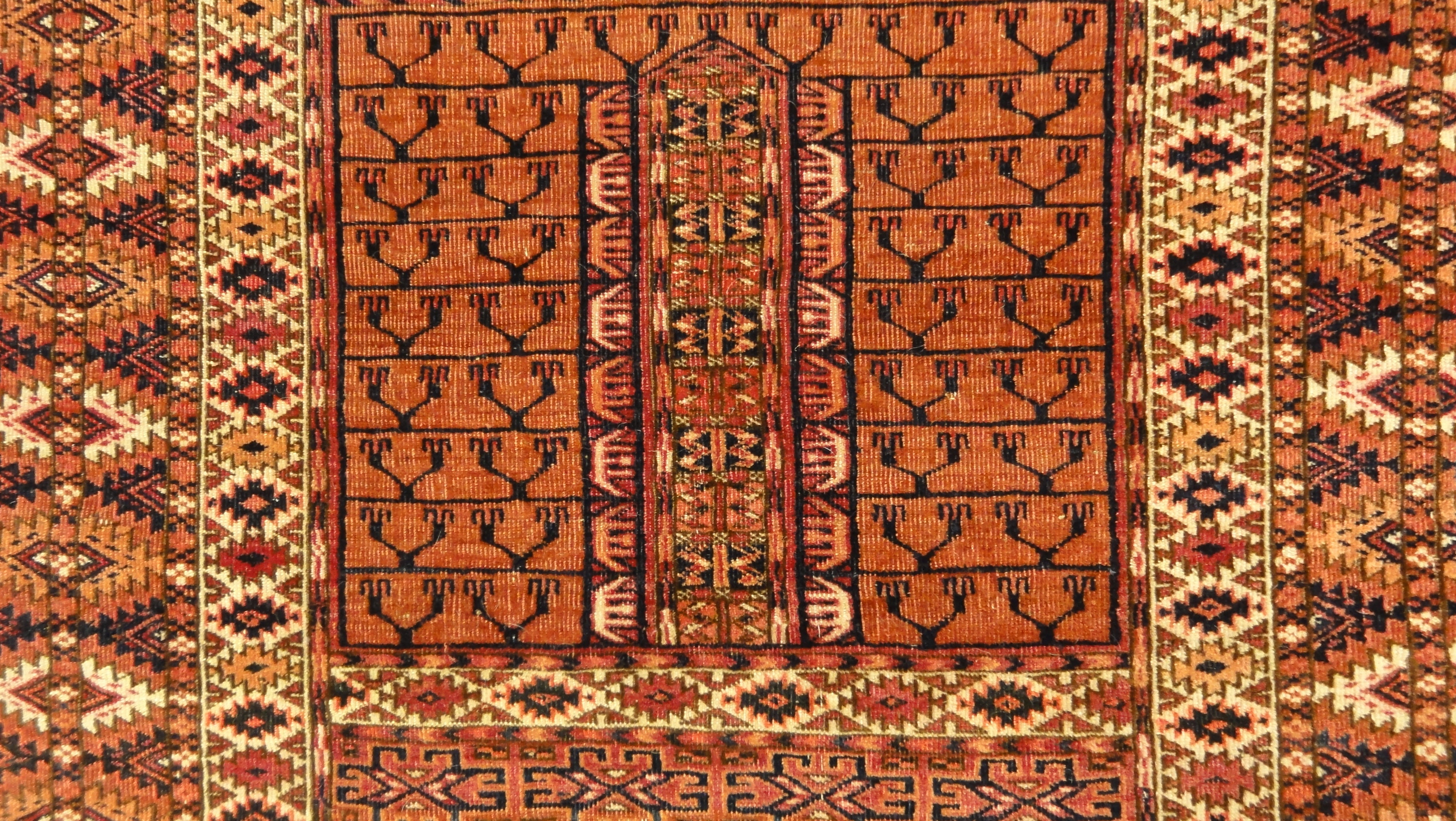 Antique Enz Hatchli Rug 34554