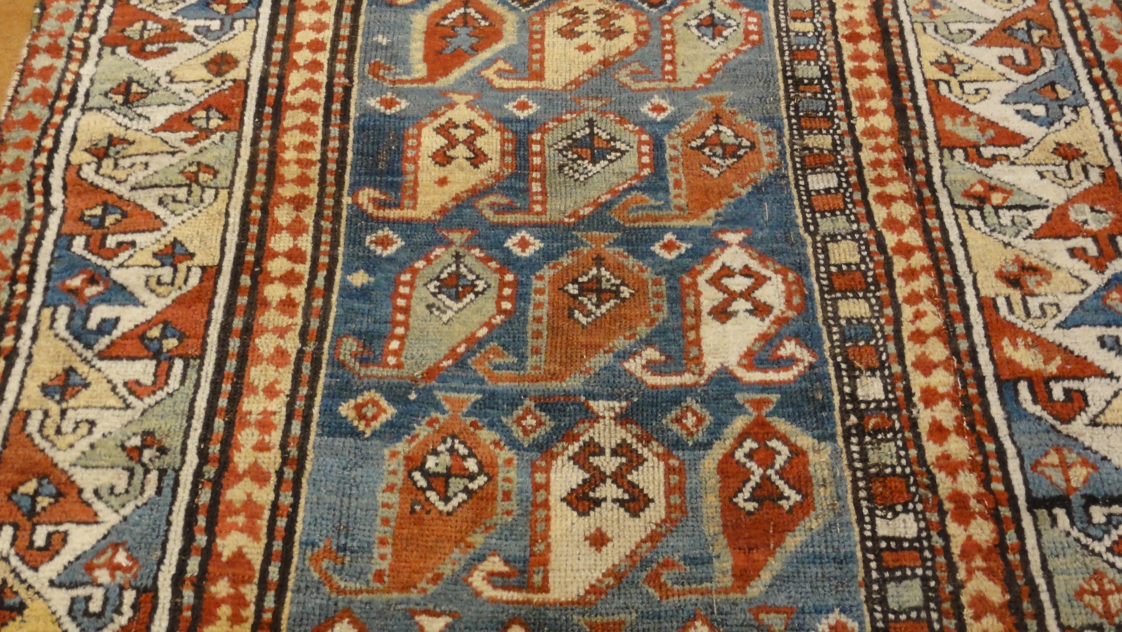 Antique Kazak Rug 34571